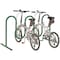Global Industrial Wave Bike Rack, Green, Free Standing, 7-Bike Capacity 652778FGN - alternate 3